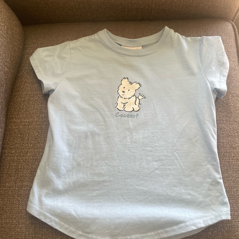 Adorable kids American girl doll T-shirt EUC